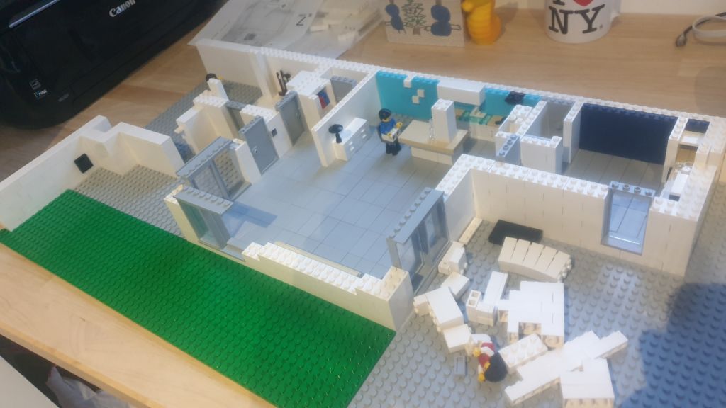 construire sa maison en lego montage